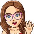 Cartoon Emma Waving